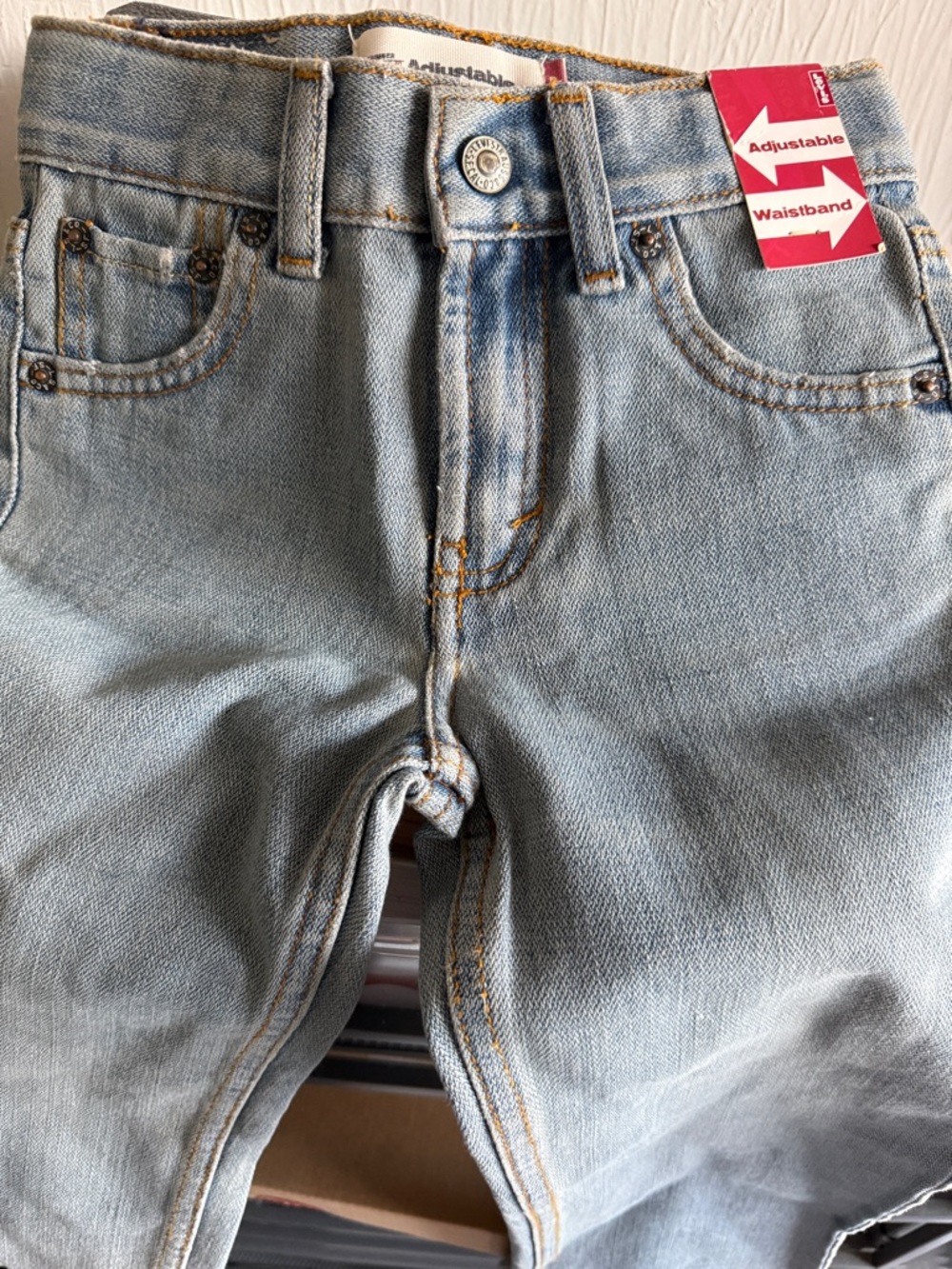Levi's Light Blue Denim Kids Overalls